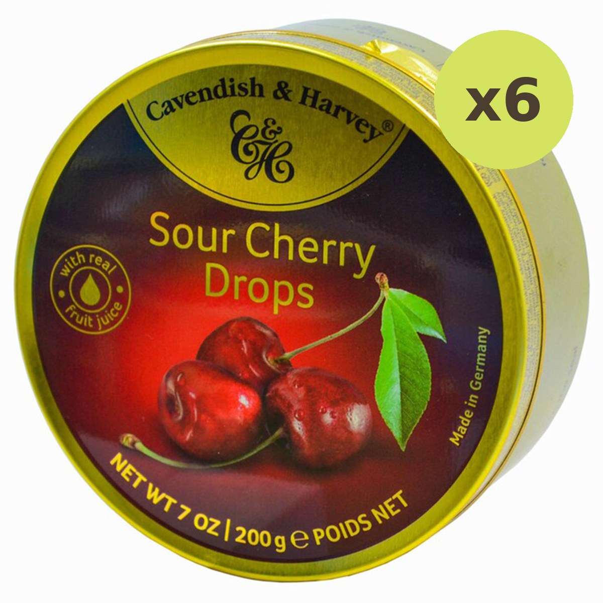 Cavendish & Harvey Sour Cheery Drops - image 4