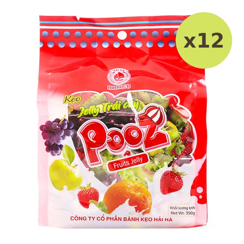 Haihaco Pooz Gummy Fruity 350g - image 3