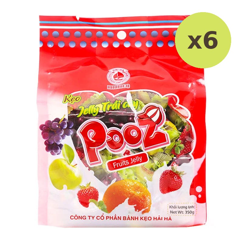 Haihaco Pooz Gummy Fruity 350g - image 2