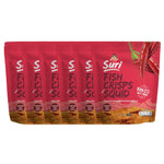 Chaolay Fish Crisps with Squid, 40g pack, showing crispy snack pieces with squid flavor in a colorful package.
