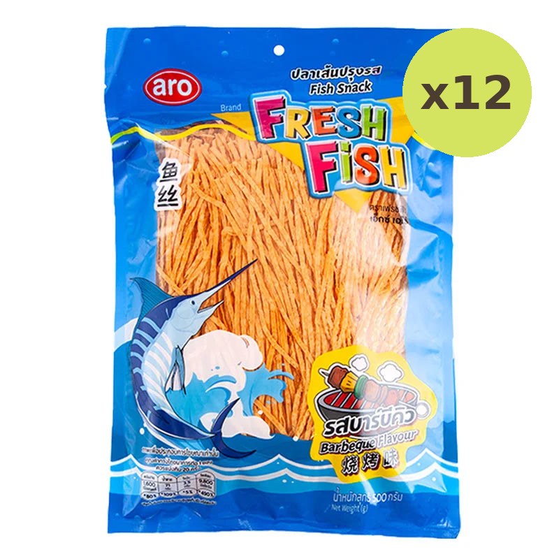 Freshfishxaro Fish Snack Barbeque Flavor 500g - image 3