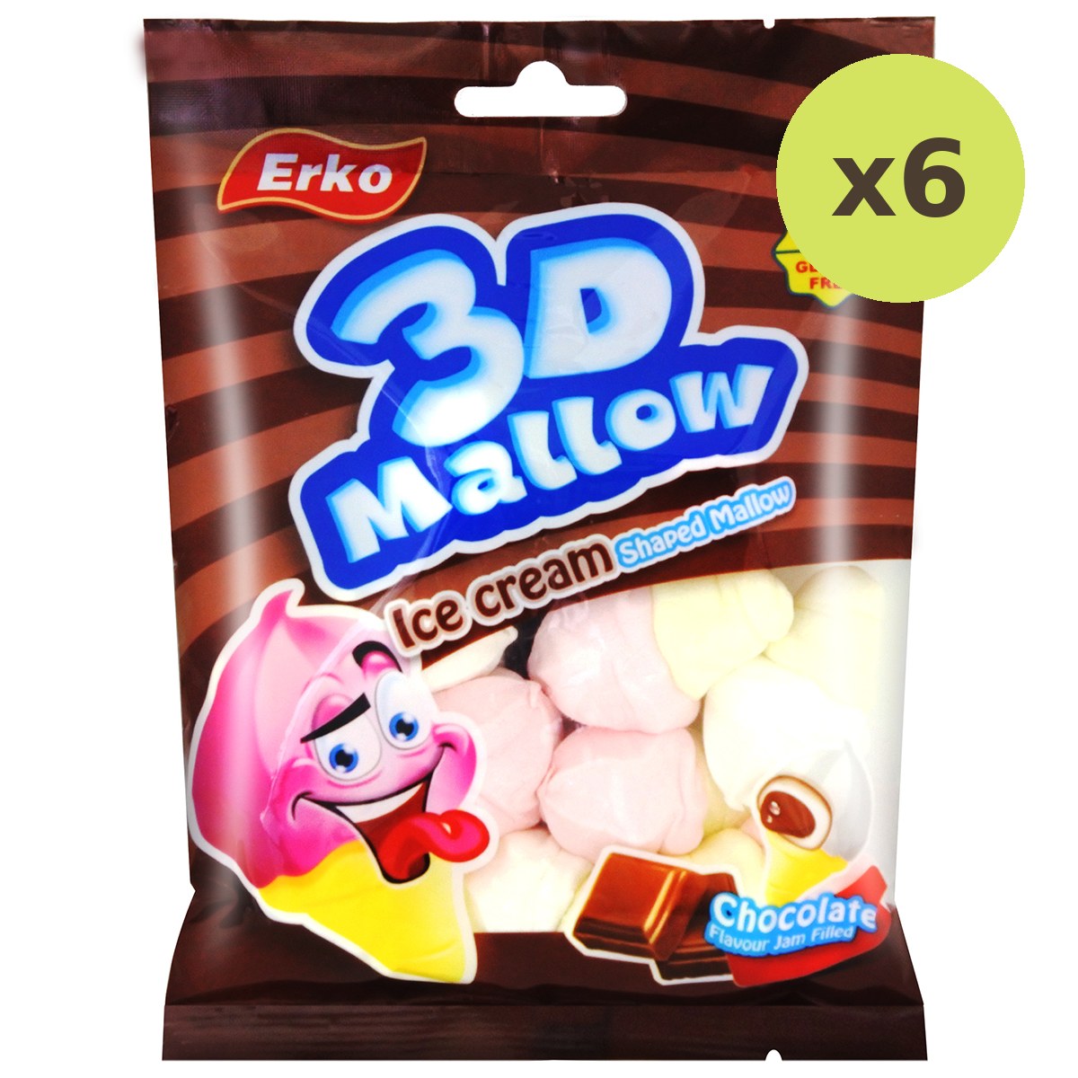 Erko 3d Ice Cream Jam Filled Chocolate Flavour - image 4