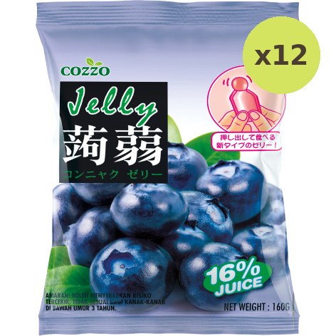 Cozzo Konnyaku Jelly Blueberry - image 3