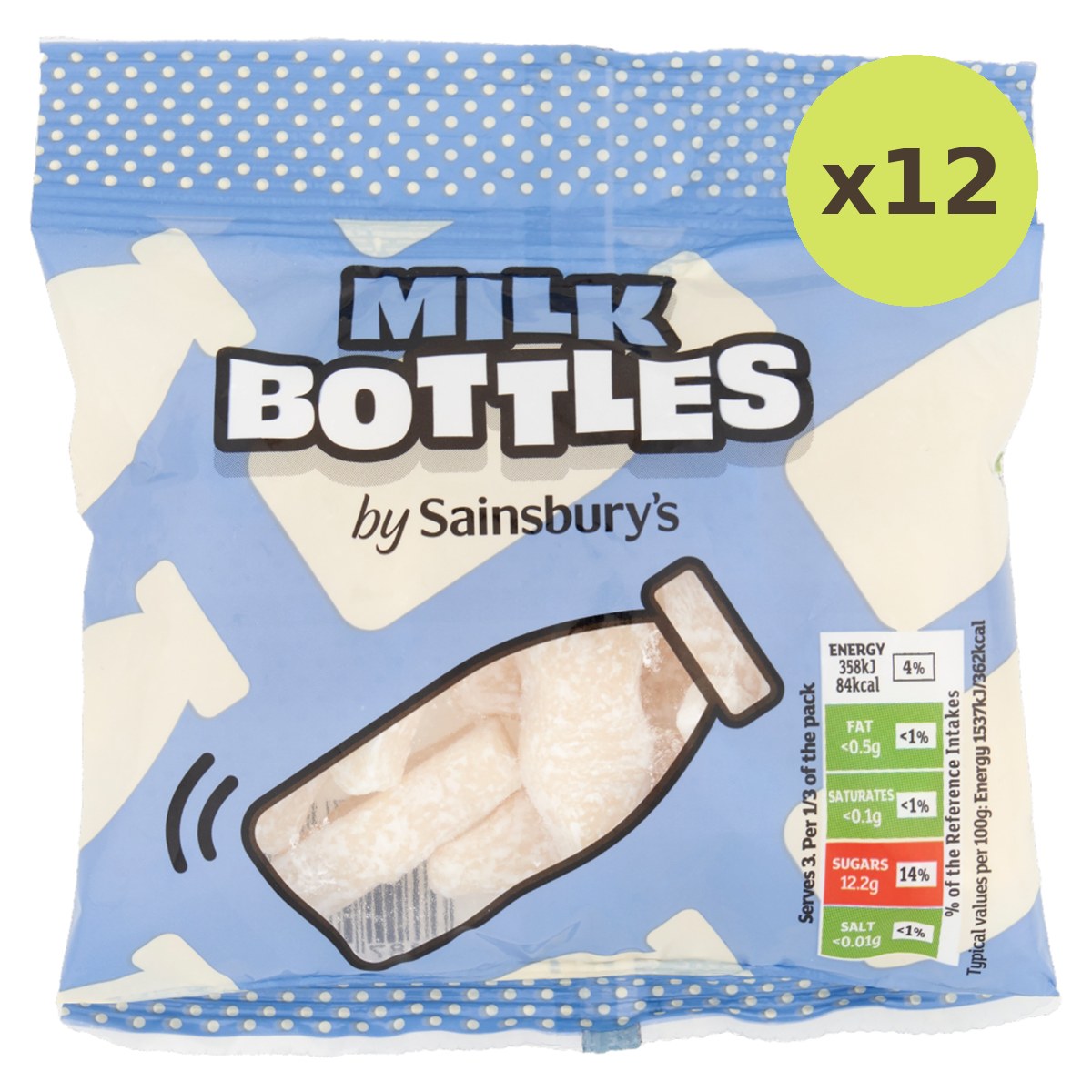 Sainsbury's Milk Bottle Sweets - image 6