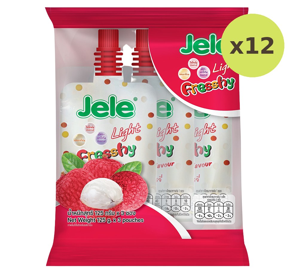 Jele Light Fresshy Lychee Flavor - image 3
