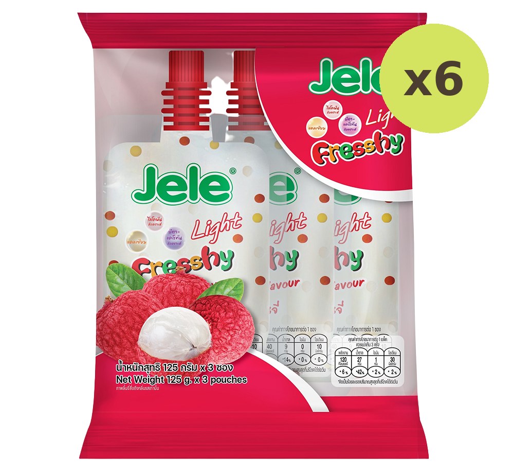 Jele Light Fresshy Lychee Flavor - image 2