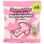 Sainsbury's Rasberry Foam Mushroom Sweets - image 5
