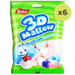 Erko Mallow 3d Mushroom Jam Filled Buleberry Flavour - image 4