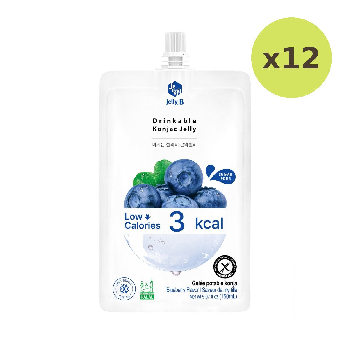 Konjac Jelly Blueberry Flavor - image 3