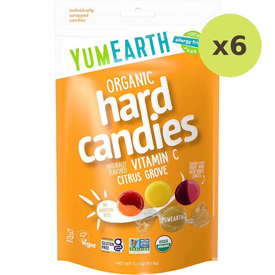 YumEarth Organic Citrus Grove Vitamin C Drops Candies - image 4