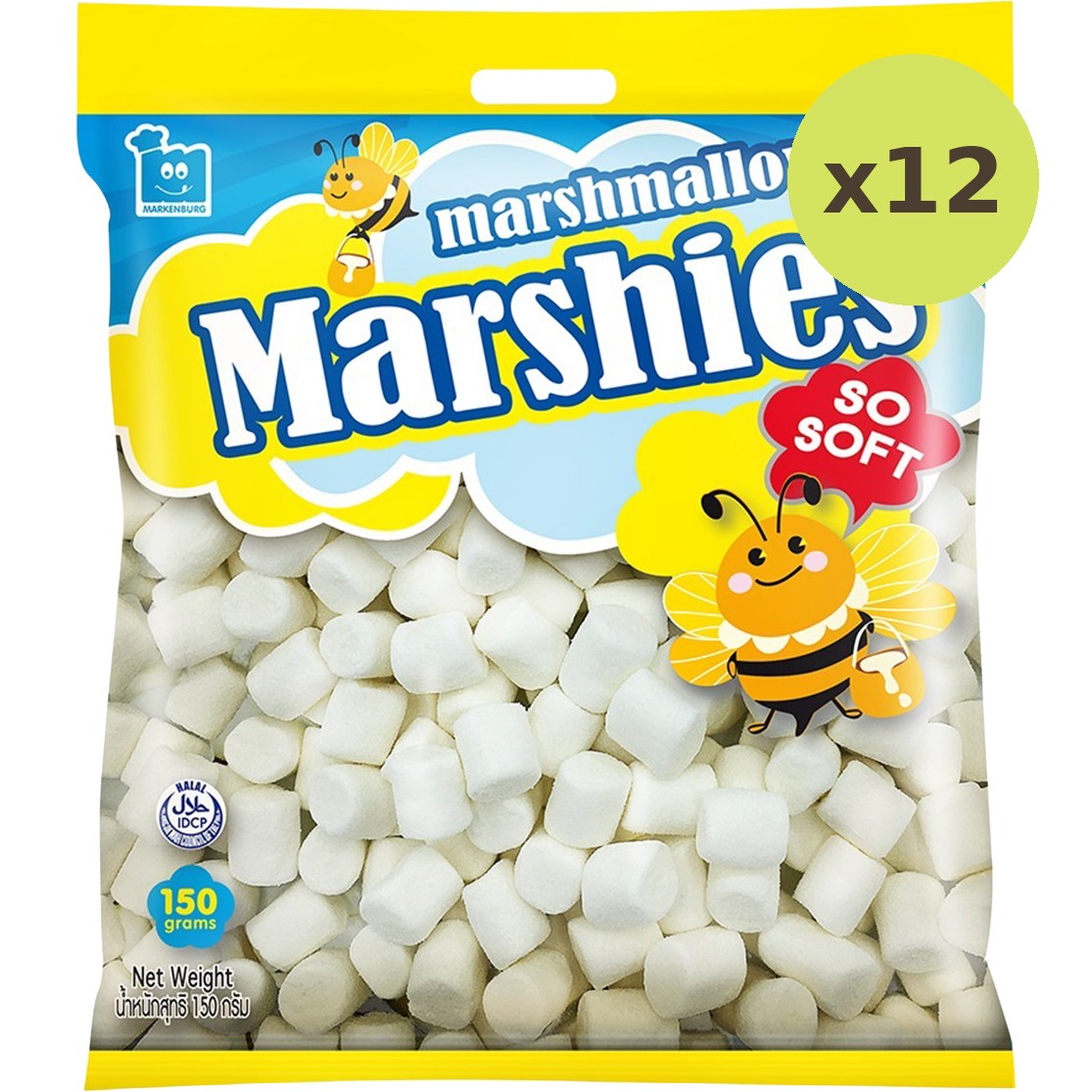 Markenburg Marshies Mini White Marshmallows - image 3
