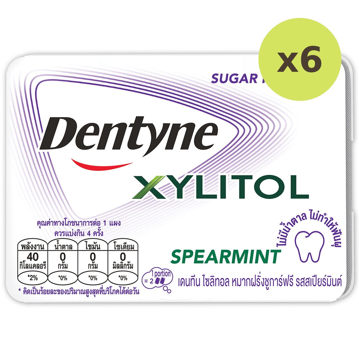 Dentyne Gum Xylitol Spearmint - image 3