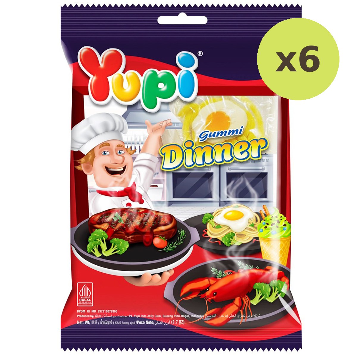 Yupi Gummy Dinner - image 4