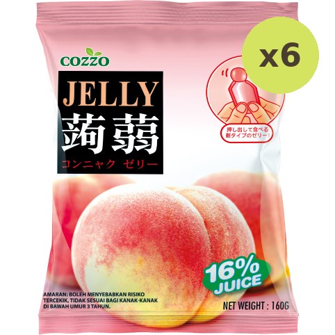 Cozzo Konnyaku Jelly Peach - image 2