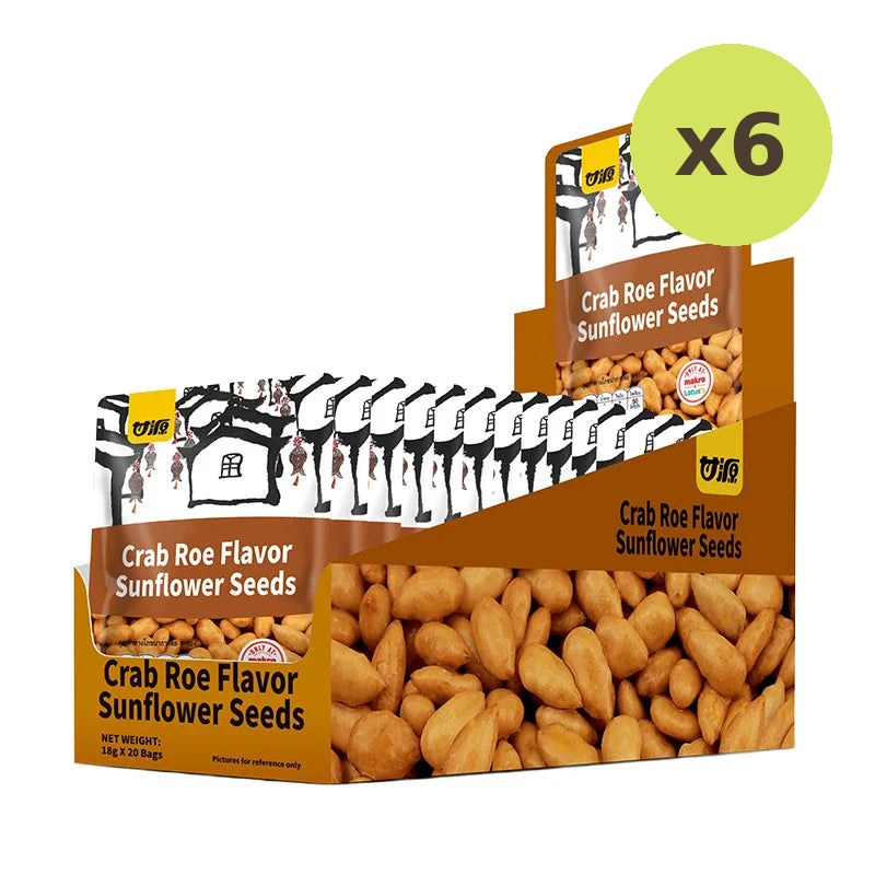 Gain YUM Sunflower Seeds Crab Roe Flavor 360g - image 5