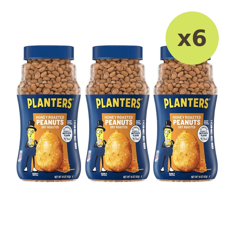 Planters Dry Honey Roasted Peanut With Coating And Sea Salt 453g - image 5