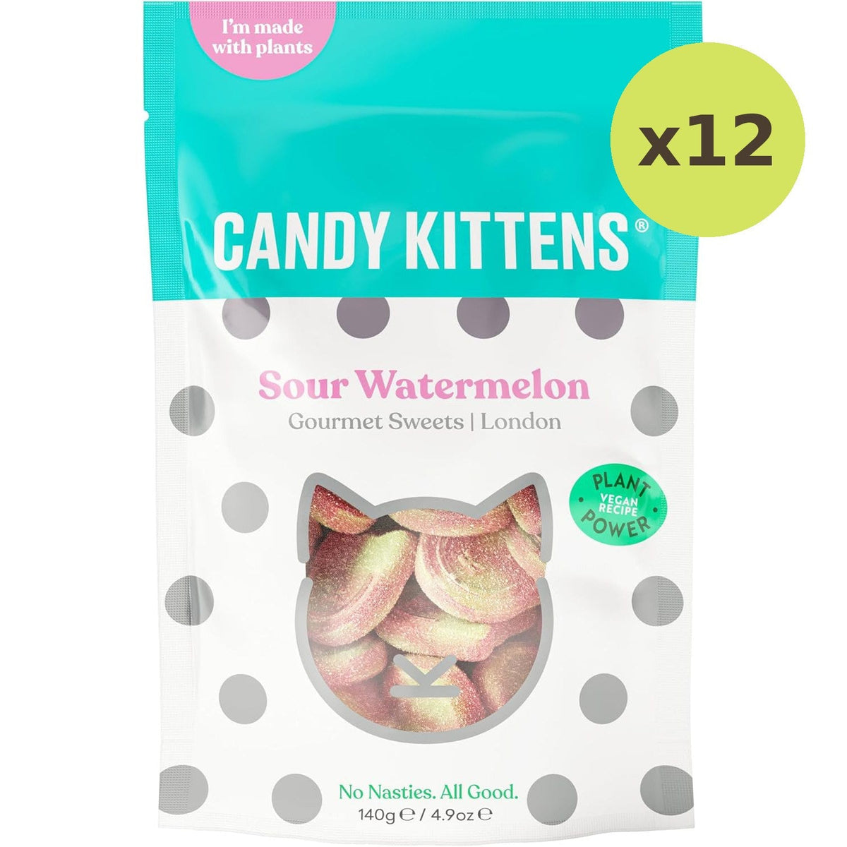 Candy Kittens Sour Watermelon Gourmet Sweets - image 5