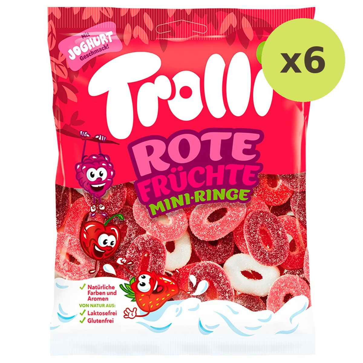 Trolli Red Fruits Fruit Mini Rings - image 3