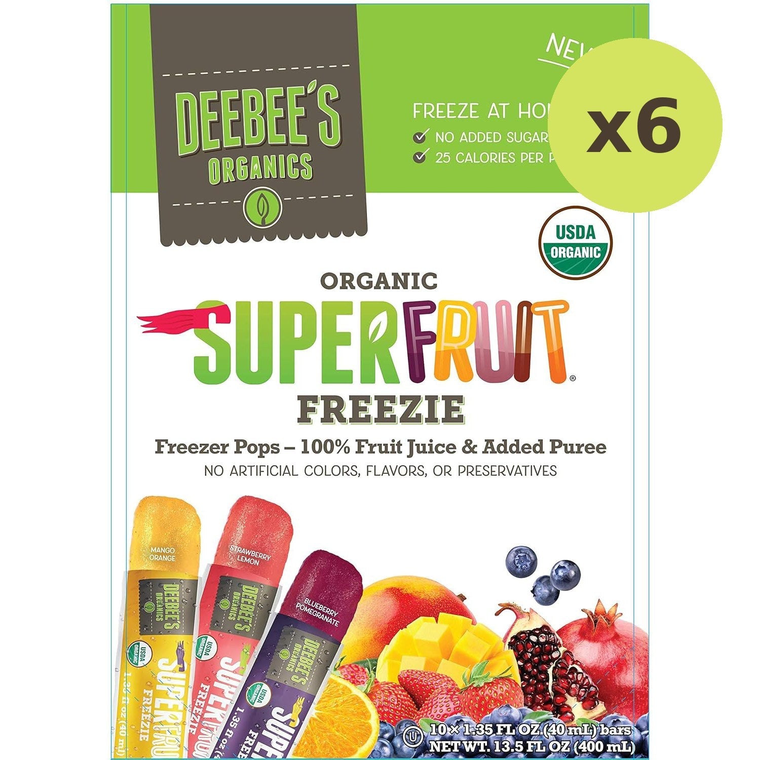 Deebees Organic Super Fruit Freezie - image 3