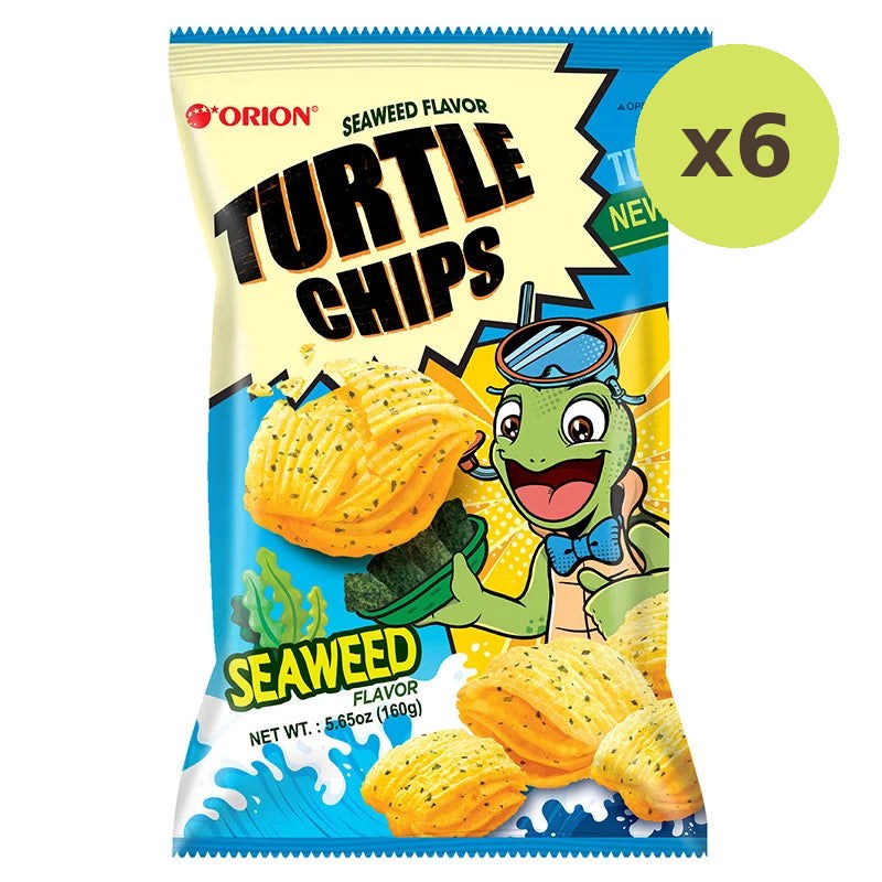 Orion Turtle Chips Seaweed Flavor 160g - image 3
