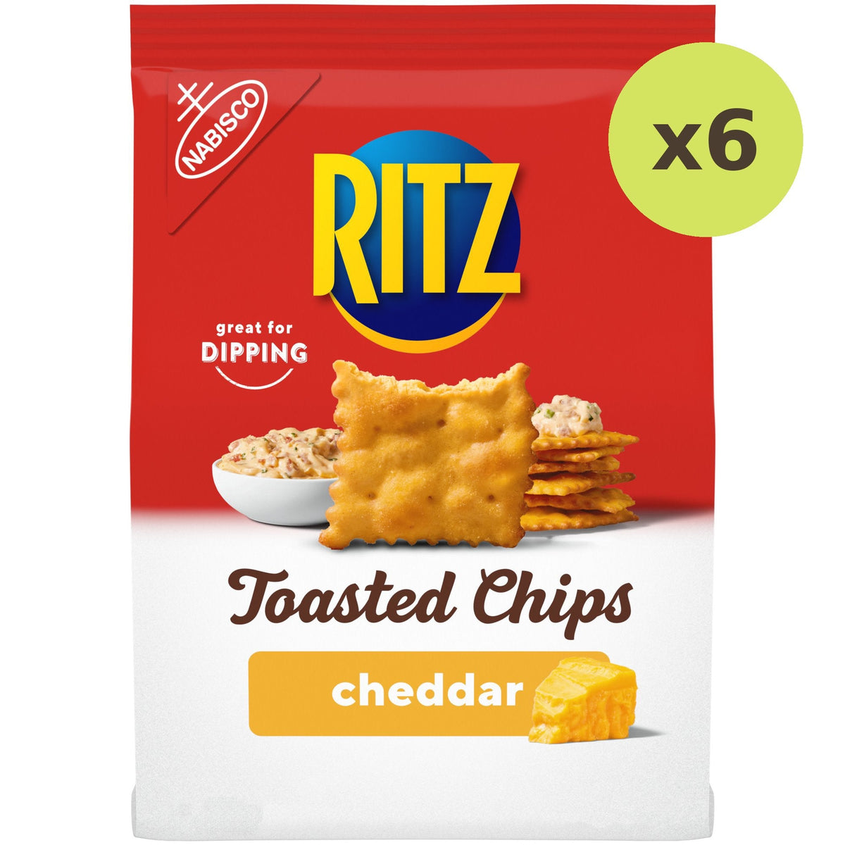 Ritz Toasted Chips Cheddar - image 2