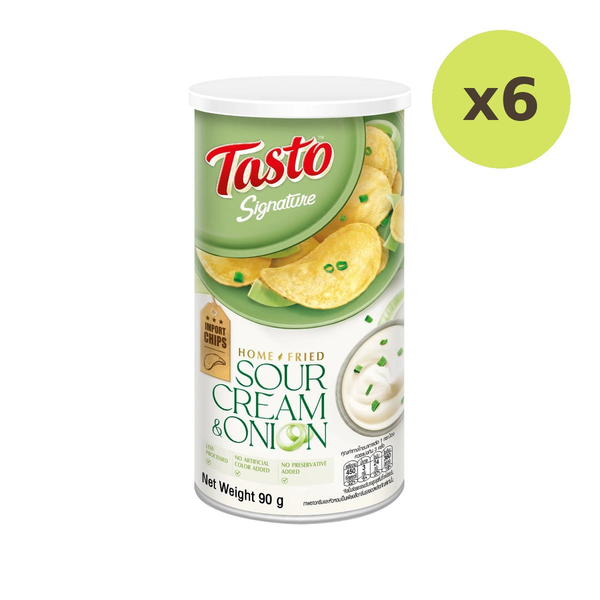 Tasto Signature Home Fried Sour Cream & Onion 90g - image 5