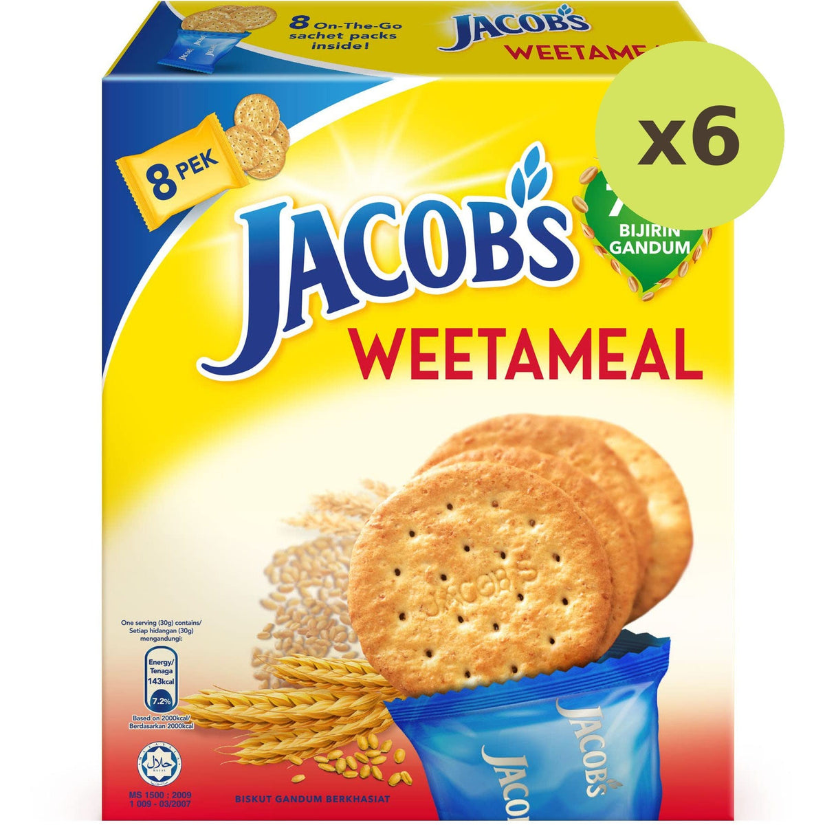 Jacob's Weetameal Crackers - image 2
