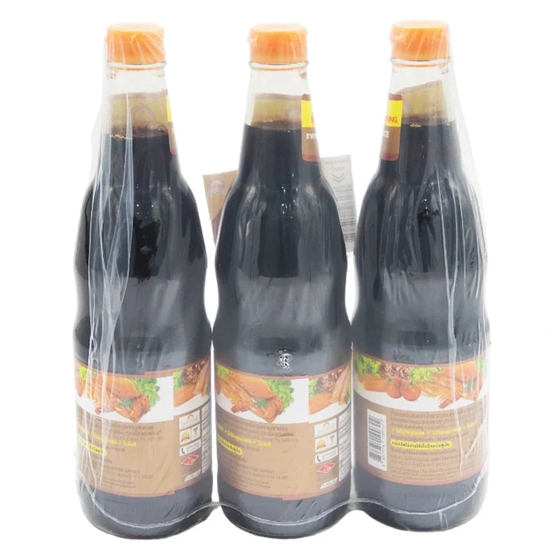 Golden Mountain Sauce Brown 600ml bottles from GOLDEN MOUNTAIN, featuring rich, savory Asian-style condiment bottles.