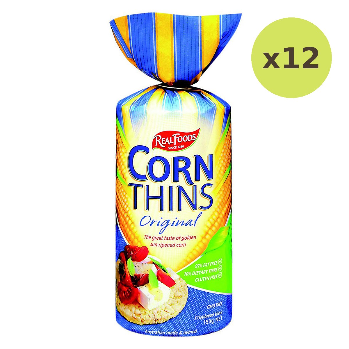 Cornthins Thin Corn Crackers Original - image 3