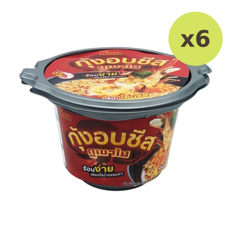 Koka Coca Noodle Bowl Baked Shrimp Flavor With Volcanic Cheese 1 - image 2