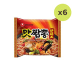 Nongshim Champong Noodle Soup Spicy Seafood Flavor - image 2