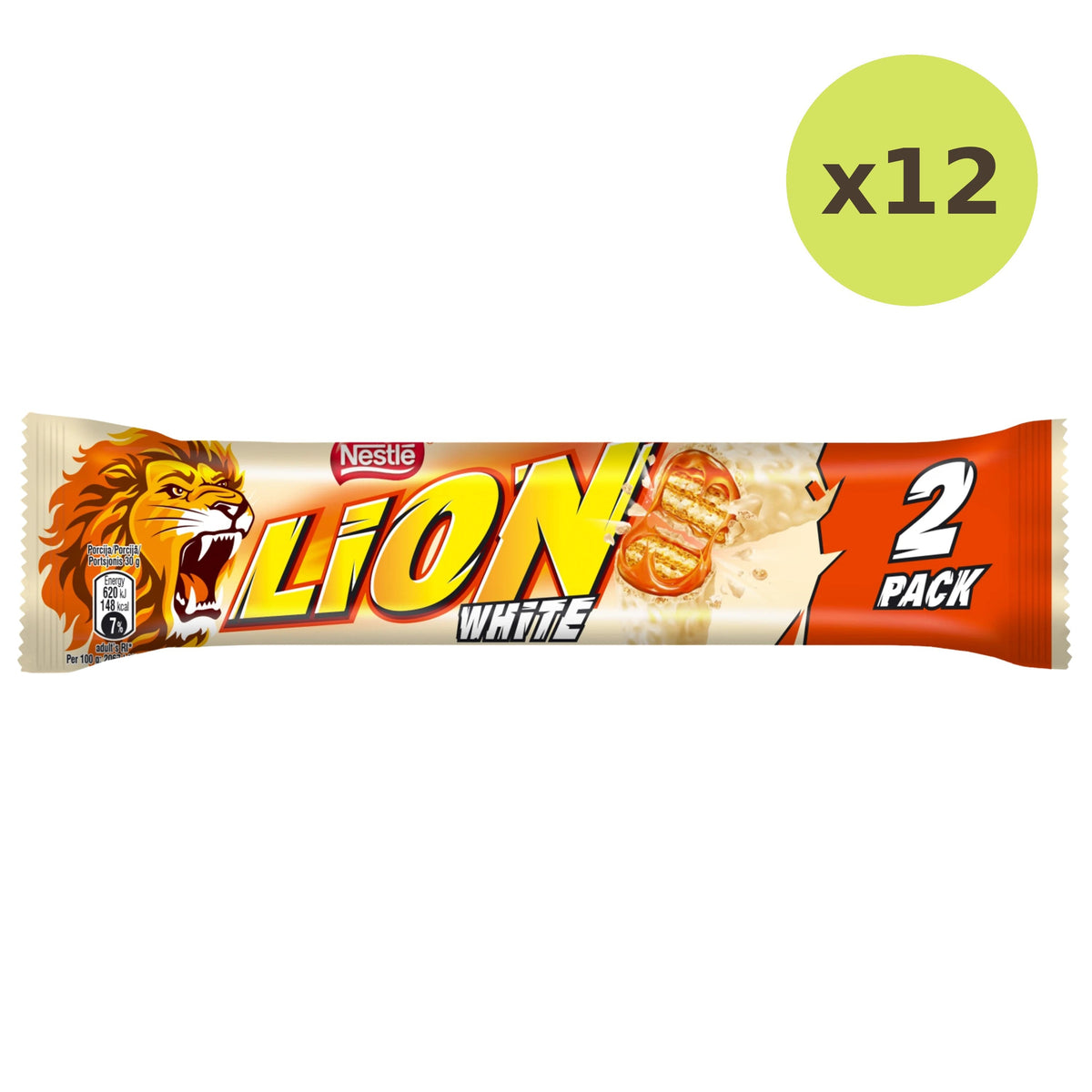 Nestle Lion White Chocolate Wafer Bar - image 3
