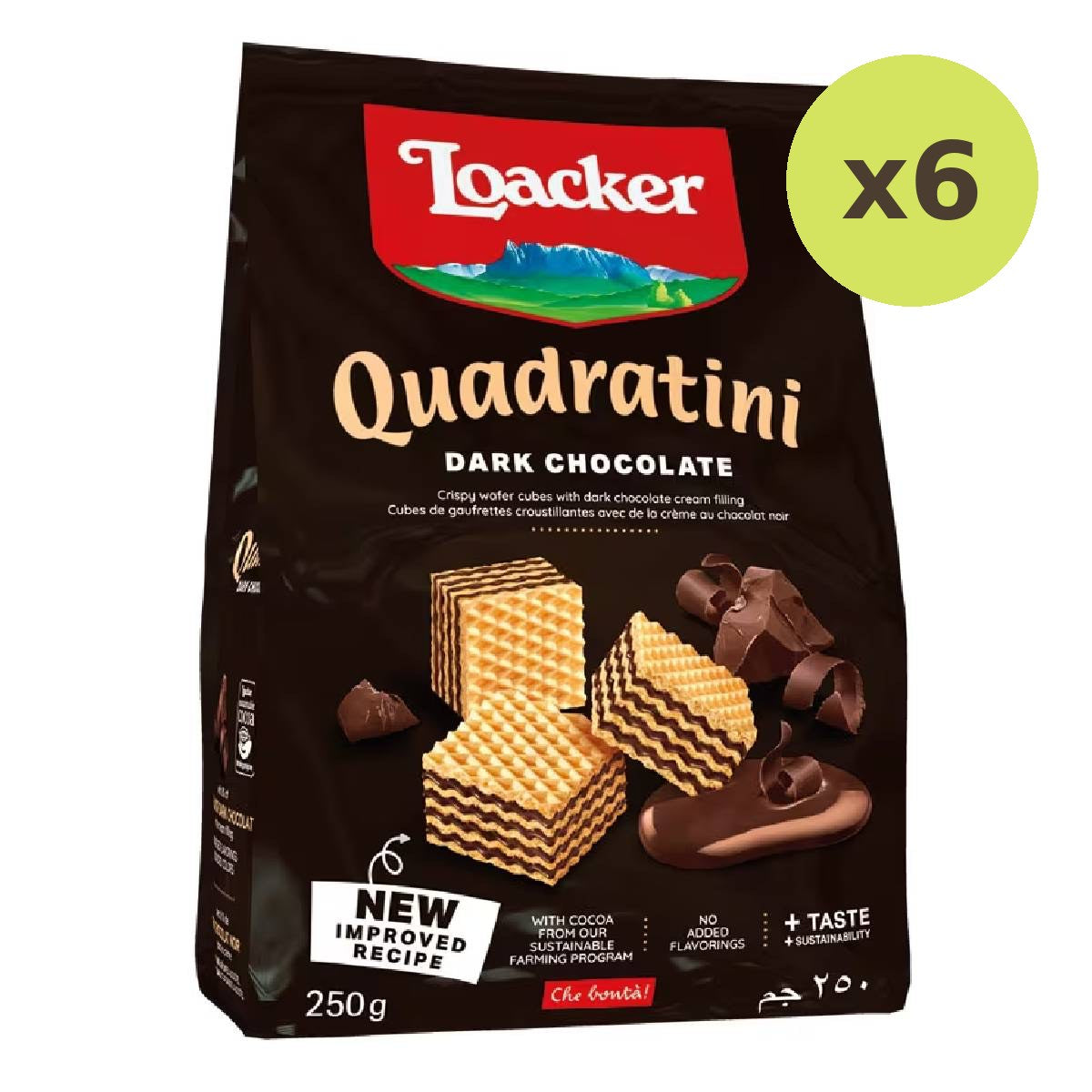 Loacker Dark Chocolate Wafer - image 2