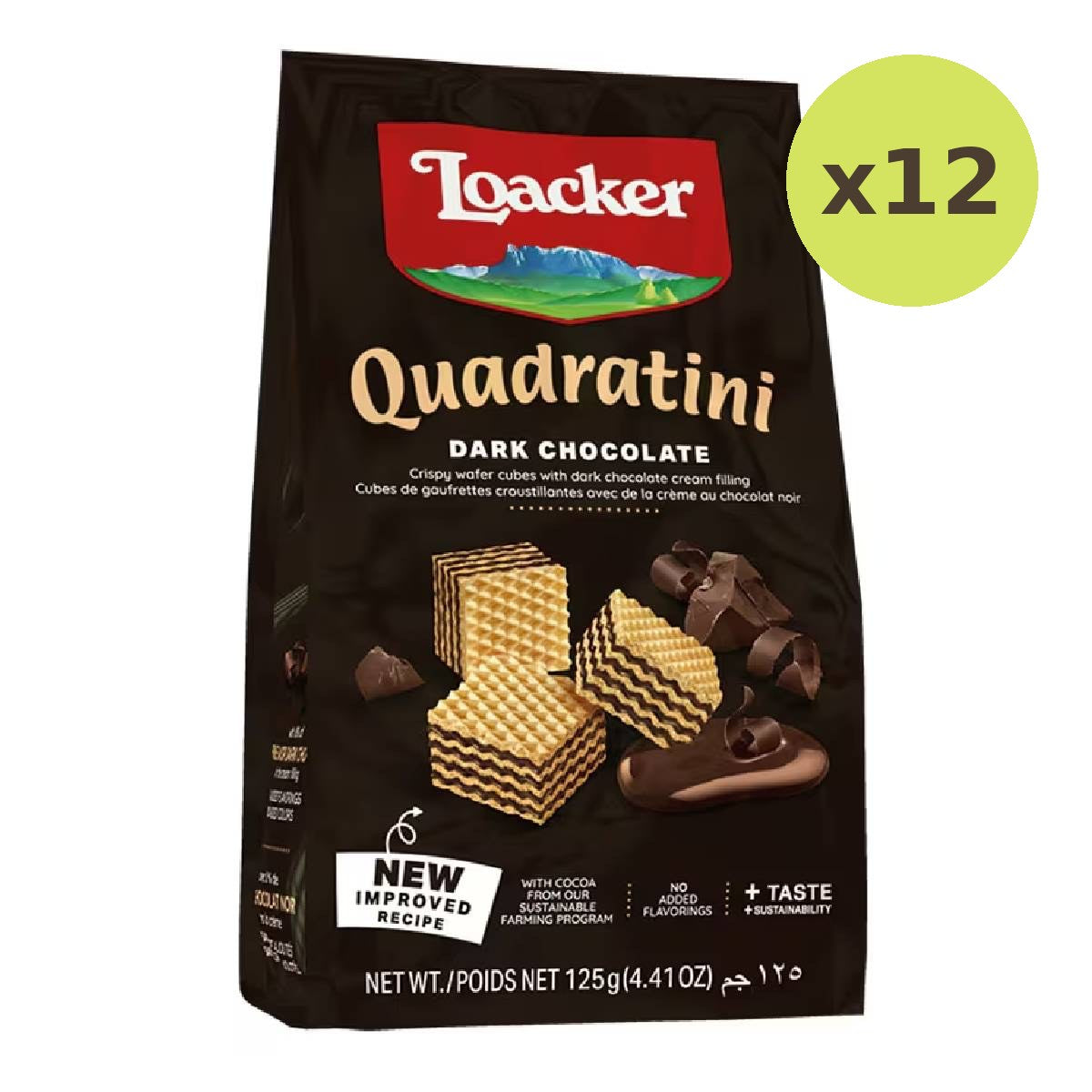 Loacker Dark Chocolate Goadra - image 3