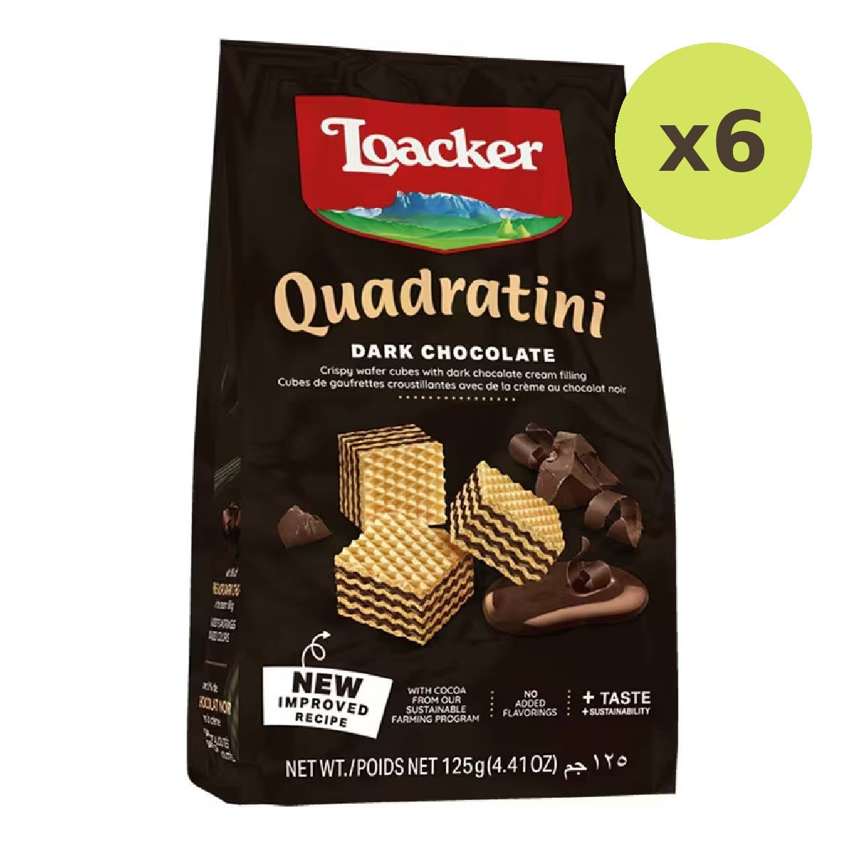 Loacker Dark Chocolate Goadra - image 2