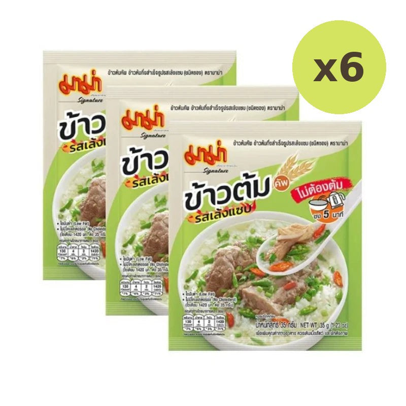 Mama Rice Porridge Cup Packets Spicy Leng Flavor - image 2