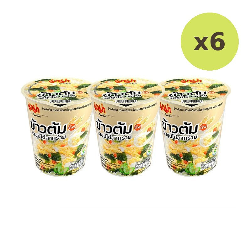 Mama Rice Porridge Cup Seaweed Egg Soup Flavor Cups - image 2