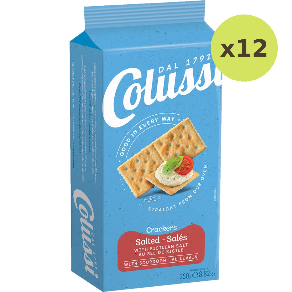 Pan Colussi Salted Crackers - image 3