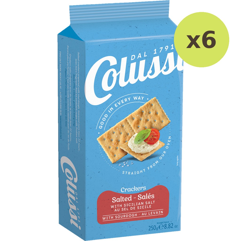 Pan Colussi Salted Crackers - image 2