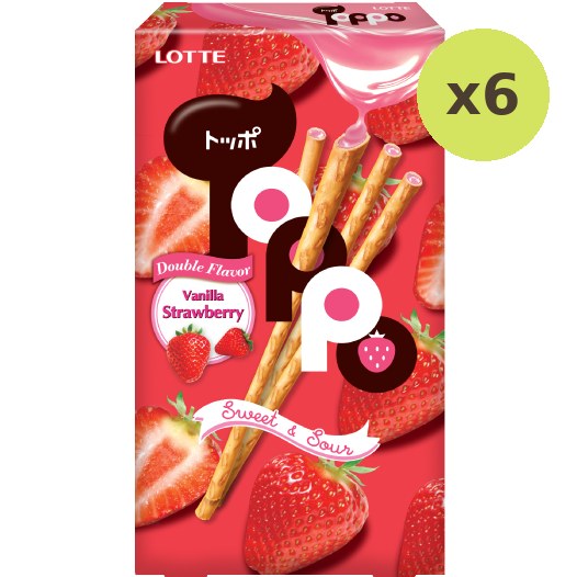 Lotte Toppo Strawberry - image 2