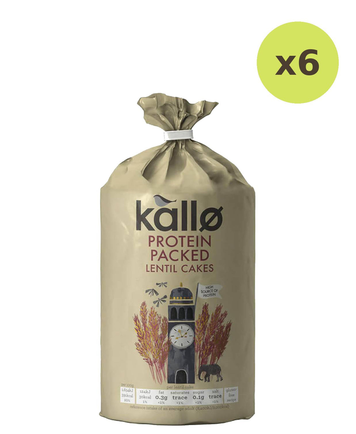 Kallo Protein Lentil Cake - image 2