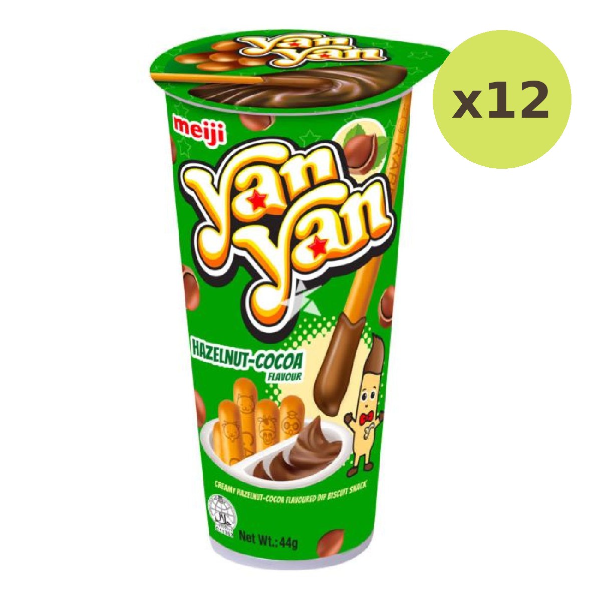 Yan Yan Hazelnut Cocoa Stick Biscuit - image 3