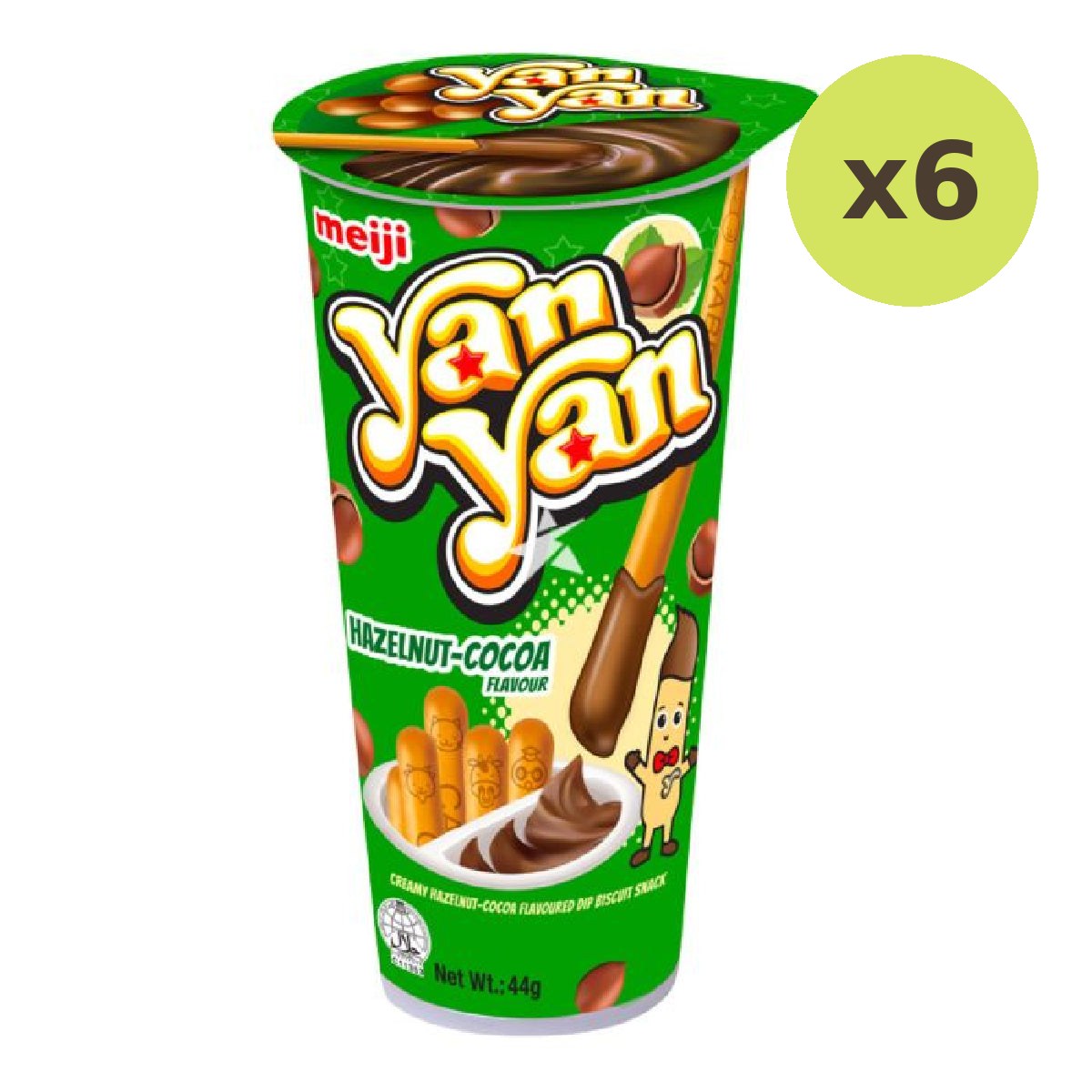 Yan Yan Hazelnut Cocoa Stick Biscuit - image 2
