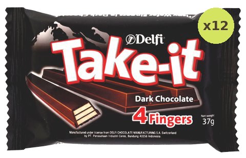 Delfi Take It Dark Chocolate Wafer - image 3