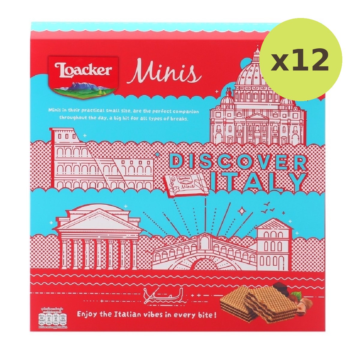 Loacker Italian Square Wafer Gift Box - image 3