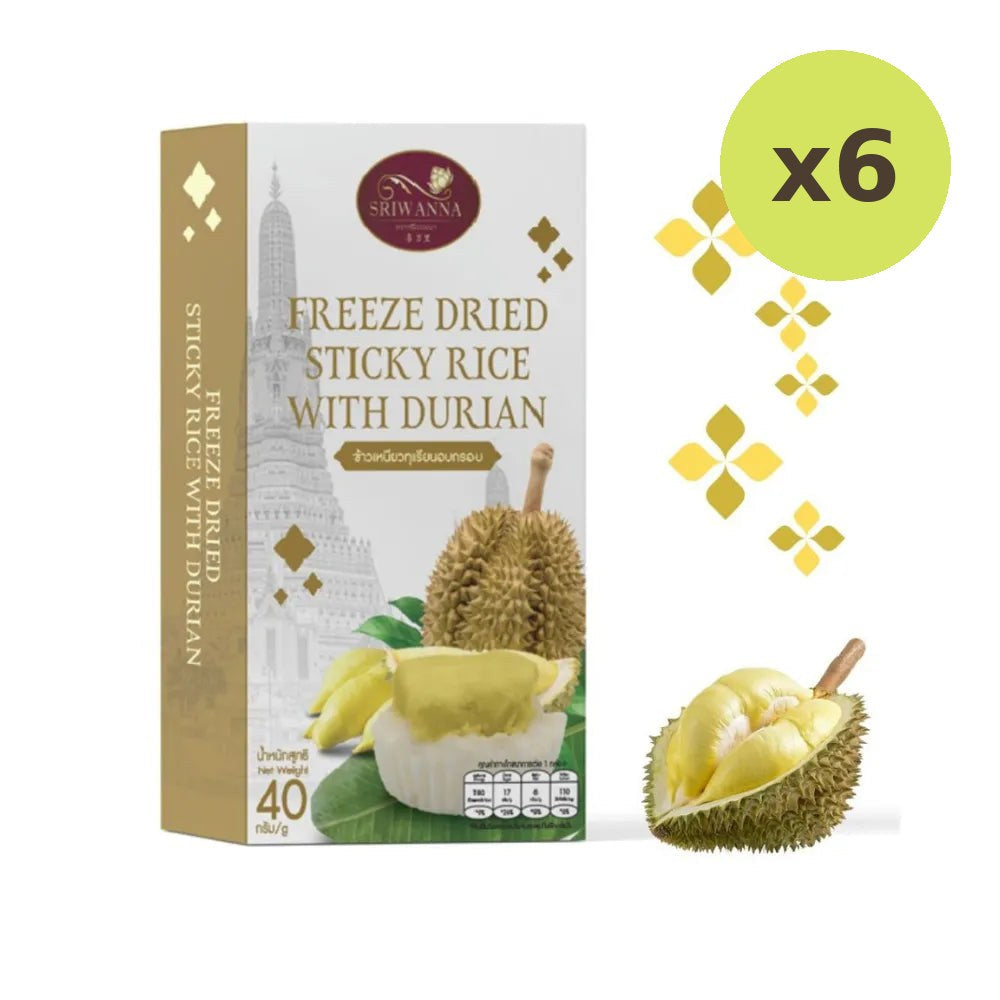 Sriwanna Freeze Dried Sticky Rice With Durian 40g - image 4