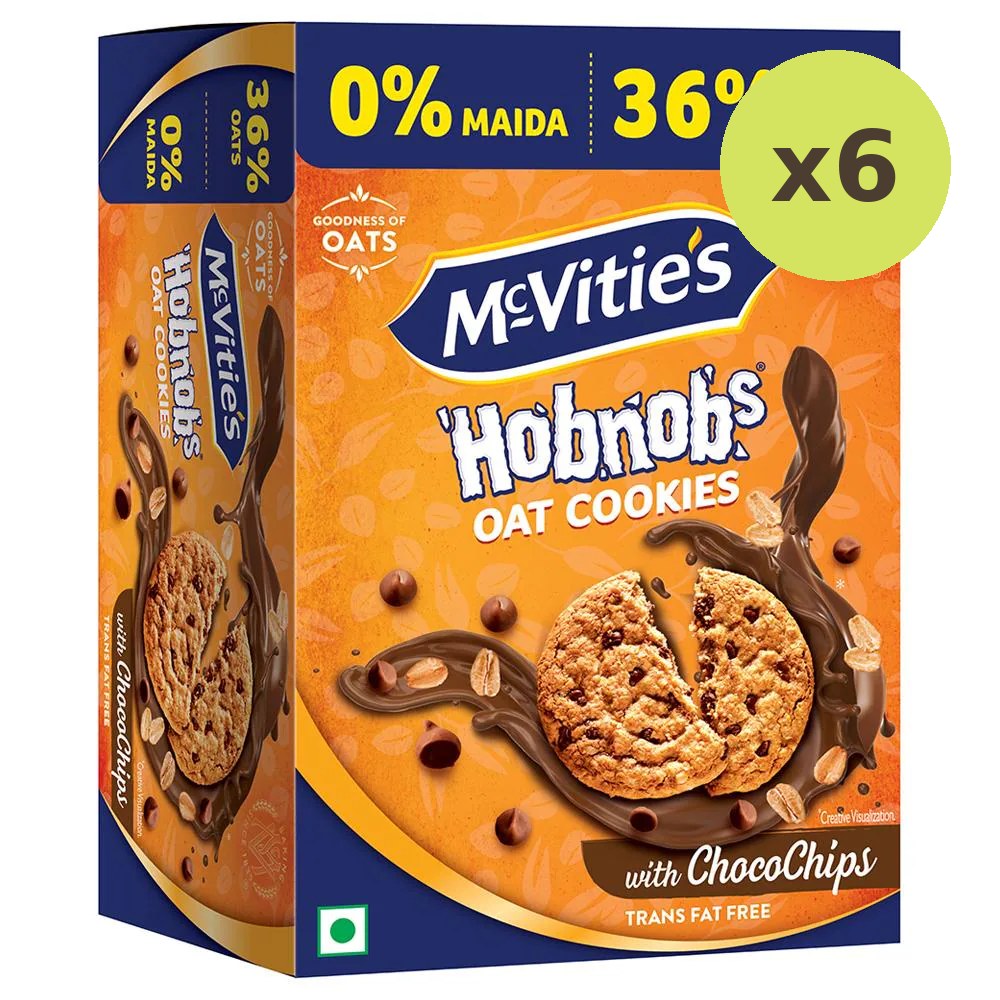 Mcvities Hobnobs Oat Cookies With Chocochips - image 3