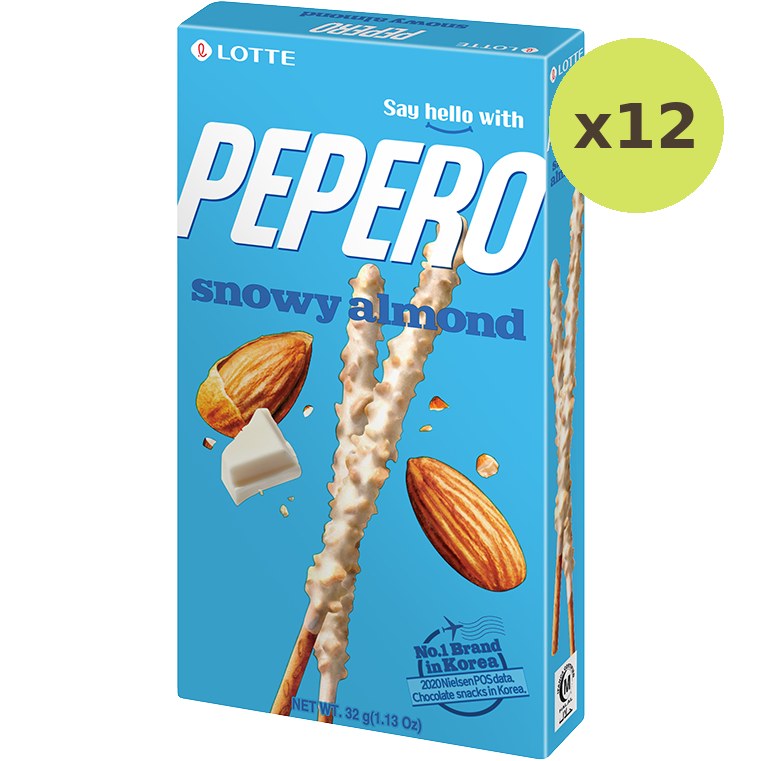 Lotte Pepero Snowy Almond - image 3