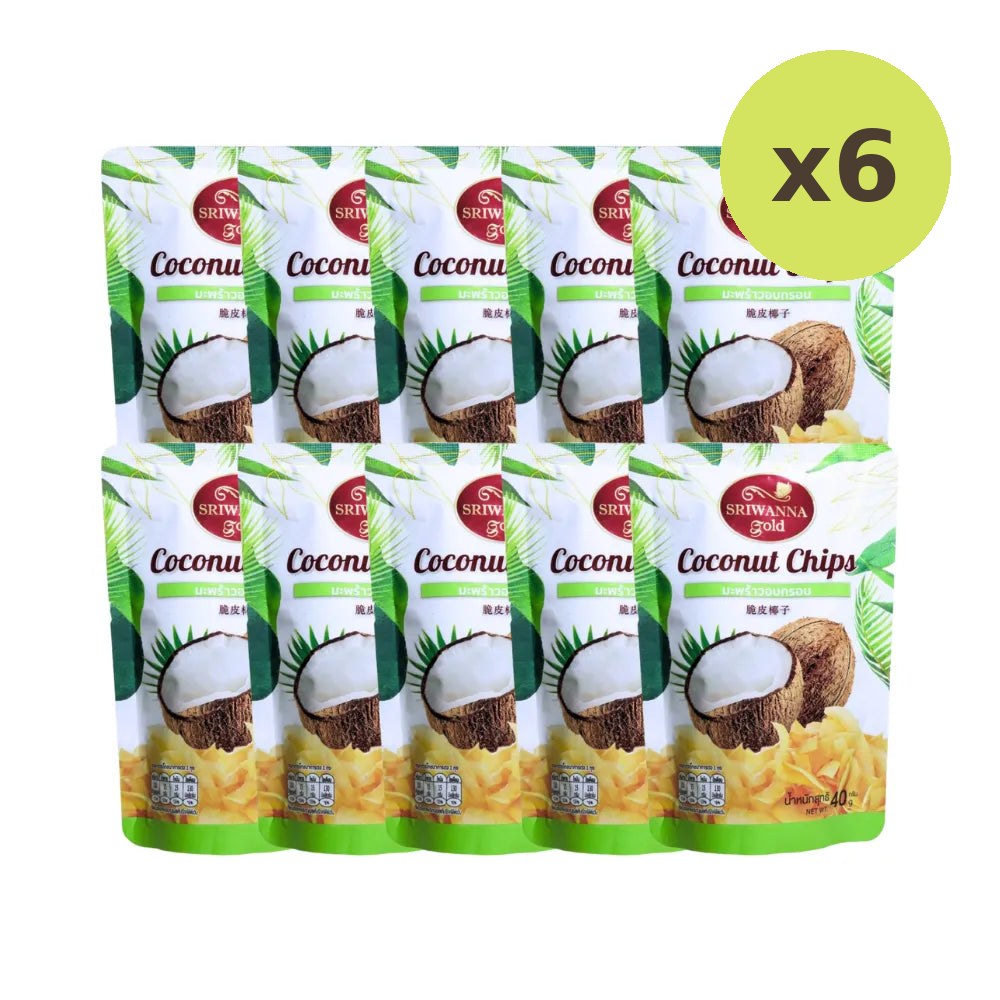Sriwanna Gold Coconut Chips 40g - image 4