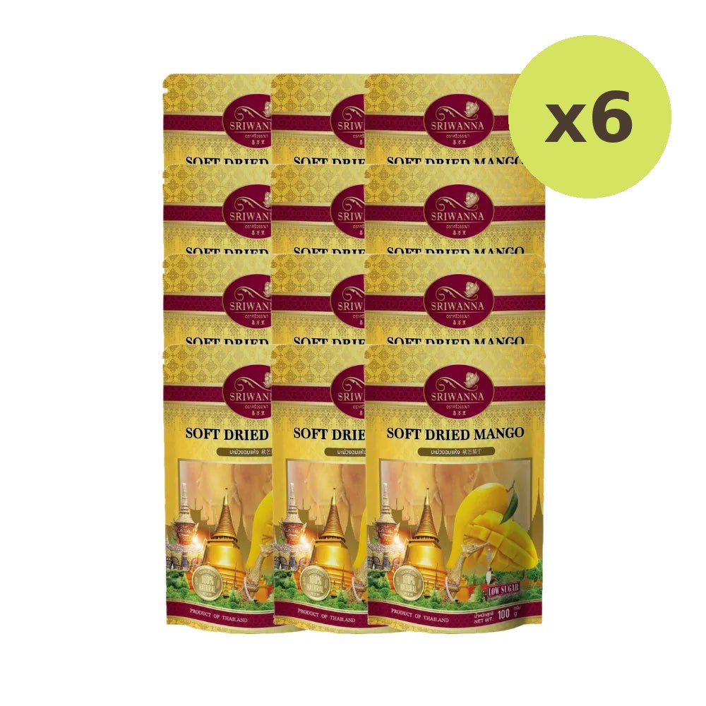 Sriwanna Soft Dried Mango Buy 6 Get Free 100g - image 4